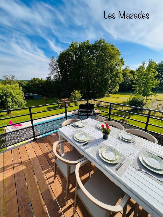 Les Mazades A 10 Min De Perigueux Avec Piscine Chauffee, Meuble De Tourisme Classe 3 Etoiles アネス・エ・ボーリュ エクステリア 写真